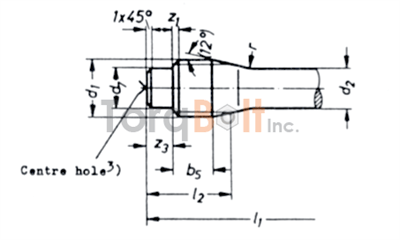 DIN 2510 Double End Stud Bolts with Reduced Shank Dimensions